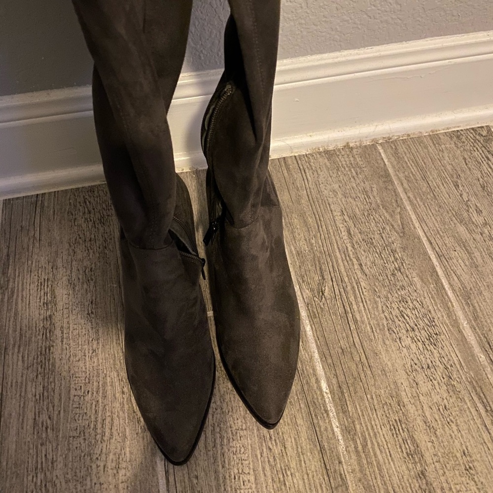 Marc Fisher over the knee boot in gray